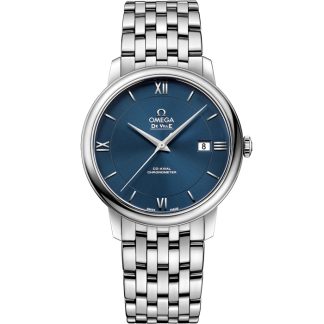 Omega De Ville Prestige 39,5 mm, acero con acero 424.10.40.20.03.001