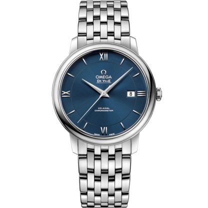 Omega De Ville Prestige 39,5 mm, acero con acero 424.10.40.20.03.001
