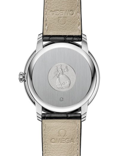 Omega De Ville Prestige 39,5 mm, acero con pulsera de piel 424.13.40.20.01.002 - Imagen 2