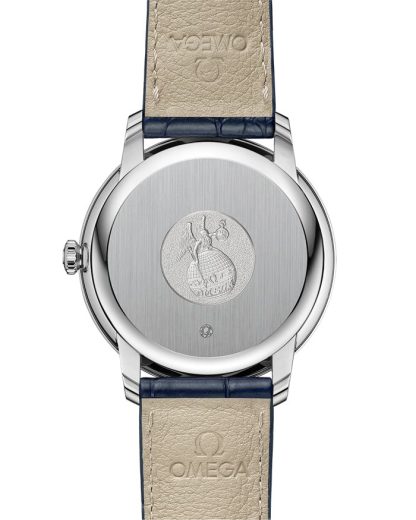 Omega De Ville Prestige 39,5 mm, acero con pulsera de piel 424.13.40.20.03.004 - Imagen 2