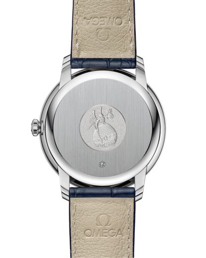 Omega De Ville Prestige 39,5 mm, acero con pulsera de piel 424.13.40.20.06.002 - Imagen 2