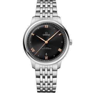 Omega De Ville Prestige 40 mm, acero con acero 434.10.40.20.01.001