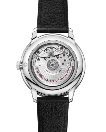 Omega De Ville Prestige 40 mm, acero con pulsera de piel 434.13.40.20.01.001 - Imagen 2