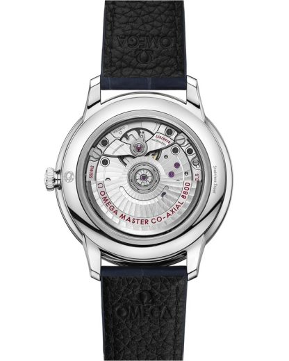 Omega De Ville Prestige 40 mm, acero con pulsera de piel 434.13.40.20.03.001 - Imagen 2