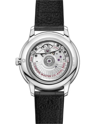 Omega De Ville Prestige 40 mm, acero con pulsera de piel 434.13.40.20.06.001 - Imagen 2
