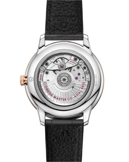Omega De Ville Prestige 40 mm, acero - oro Sedna™ con pulsera de piel 434.23.40.20.06.001 - Imagen 2