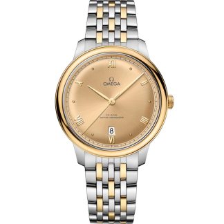 Omega De Ville Prestige 40 mm, acero - oro amarillo con oro amarillo 434.20.40.20.08.001