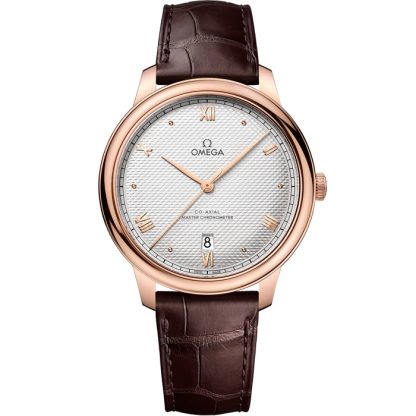 Omega De Ville Prestige 40 mm, oro Sedna™ con pulsera de piel 434.53.40.20.02.001