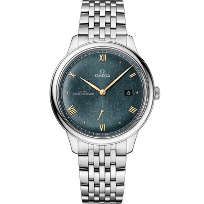 Omega De Ville Prestige 41 mm, acero con acero 434.10.41.20.10.001