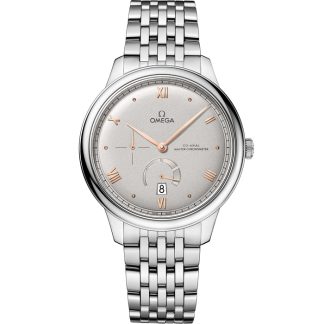 Omega De Ville Prestige 41 mm, acero con acero 434.10.41.21.06.001