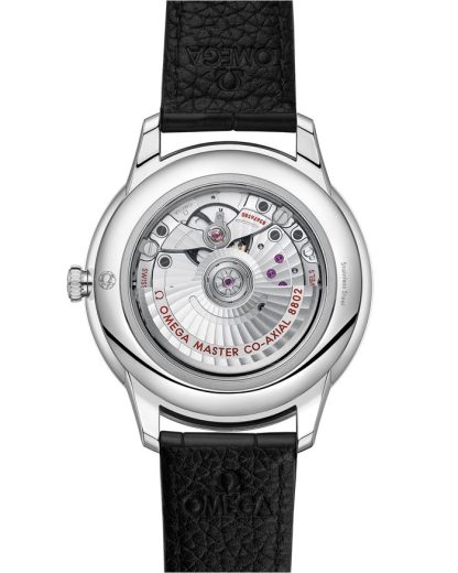 Omega De Ville Prestige 41 mm, acero con pulsera de piel 434.13.41.20.02.001 - Imagen 2