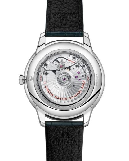Omega De Ville Prestige 41 mm, acero con pulsera de piel 434.13.41.20.10.001 - Imagen 2