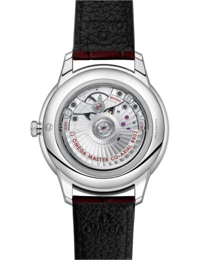 Omega De Ville Prestige 41 mm, acero con pulsera de piel 434.13.41.20.11.001 - Imagen 2