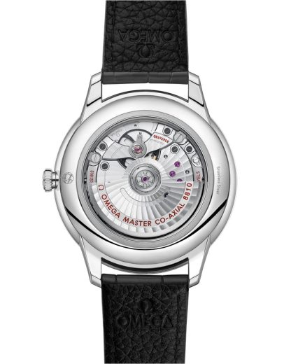 Omega De Ville Prestige 41 mm, acero con pulsera de piel 434.13.41.21.06.001 - Imagen 2