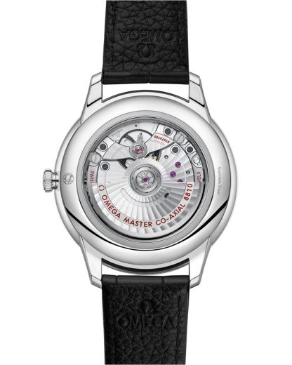Omega De Ville Prestige 41 mm, acero con pulsera de piel 434.13.41.21.10.001 - Imagen 2