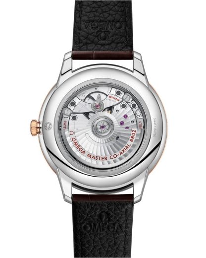 Omega De Ville Prestige 41 mm, acero - oro Sedna™ con pulsera de piel 434.23.41.20.02.001 - Imagen 2