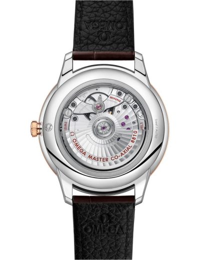 Omega De Ville Prestige 41 mm, acero - oro Sedna™ con pulsera de piel 434.23.41.21.09.001 - Imagen 2