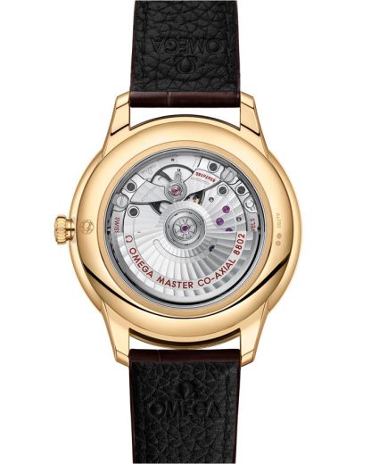 Omega De Ville Prestige 41 mm, oro amarillo con pulsera de piel 434.53.41.20.02.001 - Imagen 2