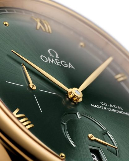 Omega De Ville Prestige 41 mm, oro amarillo con pulsera de piel 434.53.41.21.10.001 - Imagen 3