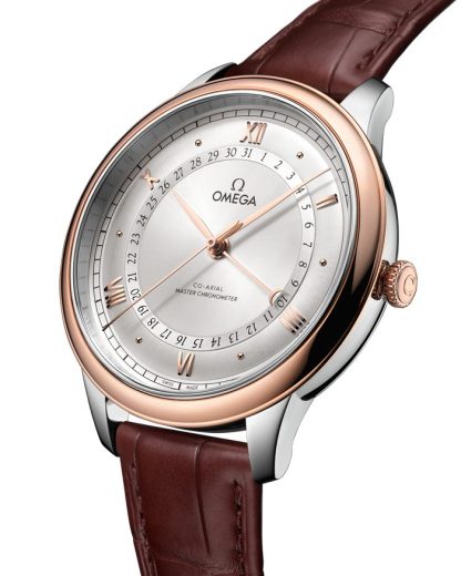 Omega De Ville Prestige 42 mm, acero - oro Sedna™ con aligátor 434.23.42.22.02.001 - Imagen 3