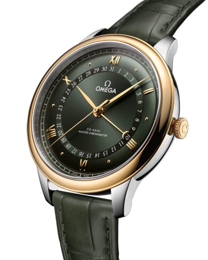 Omega De Ville Prestige 42 mm, acero - oro amarillo con aligátor 434.23.42.22.10.001 - Imagen 3