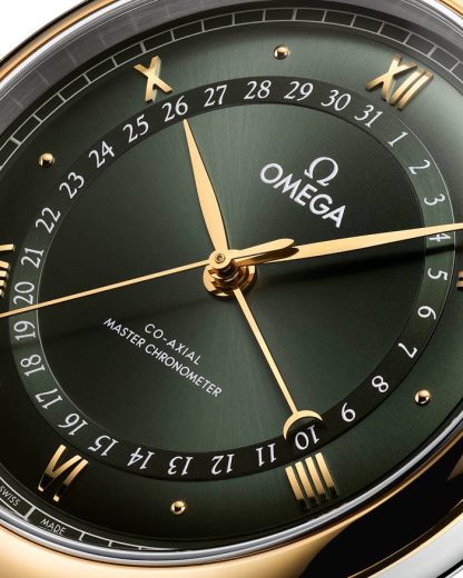 Omega De Ville Prestige 42 mm, acero - oro amarillo con aligátor 434.23.42.22.10.001 - Imagen 4