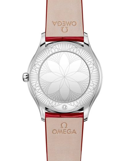 Omega De Ville Trésor 36 mm, acero con pulsera de piel 428.18.36.60.04.002 - Imagen 2
