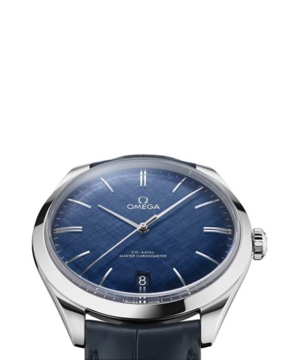 Omega De Ville Trésor 40 mm, acero con pulsera de piel 435.13.40.21.03.001 - Imagen 3