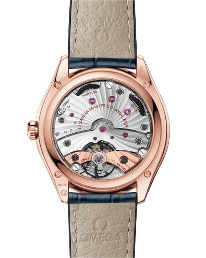 Omega De Ville Trésor 40 mm, oro Sedna™ con pulsera de piel 435.53.40.22.03.001 - Imagen 2
