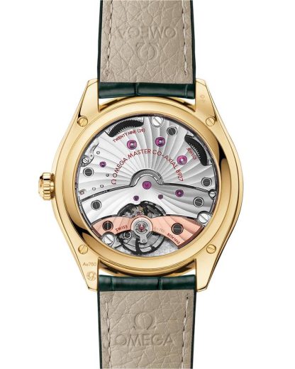 Omega De Ville Trésor 40 mm, oro amarillo con pulsera de piel 435.53.40.21.10.001 - Imagen 2