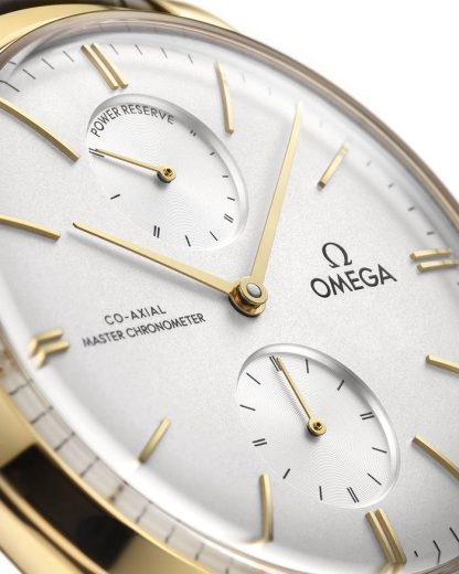 Omega De Ville Trésor 40 mm, oro amarillo con pulsera de piel 435.53.40.22.02.001 - Imagen 4