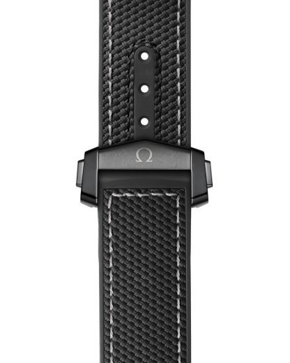 Omega Deep Black Seamaster Planet Ocean 600M 45,5 mm, cerámica negra con pulsera de caucho 215.92.46.22.01.001 - Imagen 5