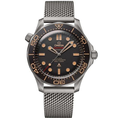 Omega Edición 007*** Seamaster Diver 300M 42 mm, titanio con titanio 210.90.42.20.01.001