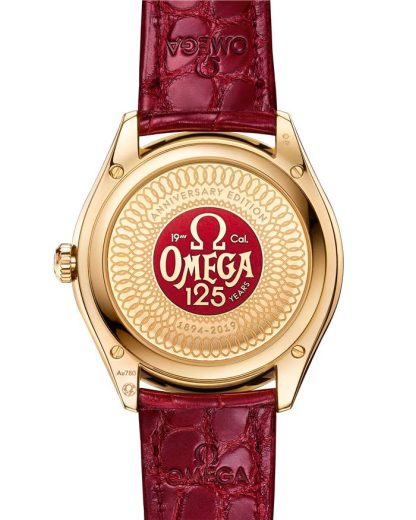 Omega Edición 125th Anniversary De Ville Trésor 40 mm, oro amarillo con pulsera de piel 435.53.40.21.11.001 - Imagen 2