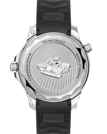 Omega Edición Nekton Seamaster Diver 300M 42 mm, acero con pulsera de caucho 210.32.42.20.01.002 - Imagen 2