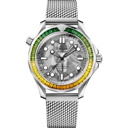Omega James Bond 60th anniversary Seamaster Diver 300M 42 mm, oro Canopus™ con oro Canopus™ 210.55.42.20.99.001