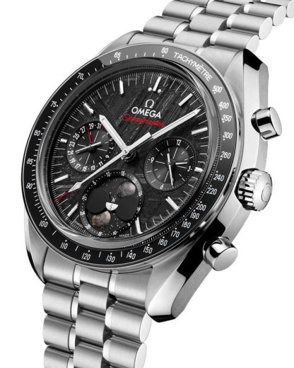 Omega Meteorite Speedmaster Moonphase 43 mm, acero con acero 304.30.43.52.01.001 - Imagen 3