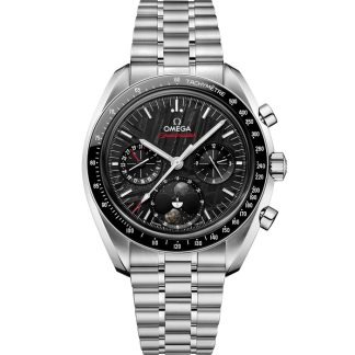 Omega Meteorite Speedmaster Moonphase 43 mm, acero con acero 304.30.43.52.01.001