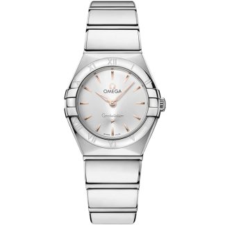 Omega Novedad Constellation 25 mm, acero con acero 131.10.25.60.02.002