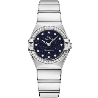 Omega Novedad Constellation 25 mm, acero con acero 131.15.25.60.53.002