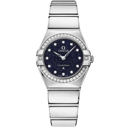Omega Novedad Constellation 25 mm, acero con acero 131.15.25.60.53.002