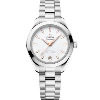 Omega Novedad Seamaster Aqua Terra 150M 30 mm, acero con acero 220.10.30.20.02.001