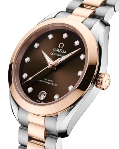 Omega Novedad Seamaster Aqua Terra 150M 30 mm, acero - oro Sedna™ con acero - oro Sedna™ 220.20.30.20.63.001 - Imagen 3
