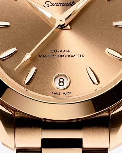 Omega Novedad Seamaster Aqua Terra 150M 30 mm, oro Moonshine™ con oro Moonshine™ 220.50.30.20.08.001 - Imagen 4