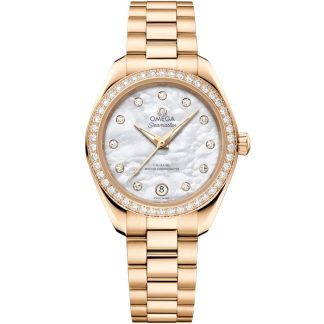 Omega Novedad Seamaster Aqua Terra 150M 30 mm, oro Moonshine™ con oro Moonshine™ 220.55.30.20.55.001