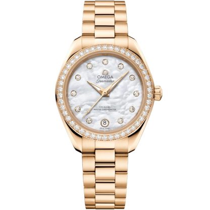 Omega Novedad Seamaster Aqua Terra 150M 30 mm, oro Moonshine™ con oro Moonshine™ 220.55.30.20.55.001