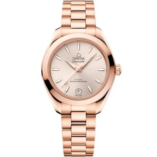 Omega Novedad Seamaster Aqua Terra 150M 30 mm, oro Sedna™ con oro Sedna™ 220.50.30.20.09.001
