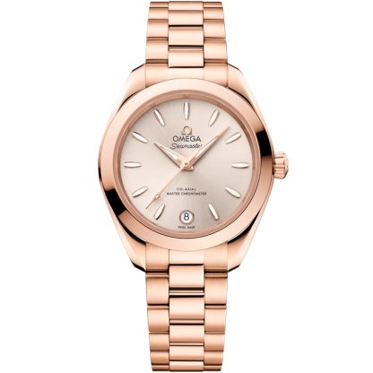 Omega Novedad Seamaster Aqua Terra 150M 30 mm, oro Sedna™ con oro Sedna™ 220.50.30.20.09.001