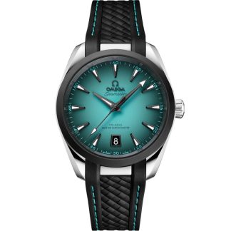 Omega Novedad Seamaster Aqua Terra 150M 38 mm, acero con pulsera de caucho 220.32.38.20.03.001