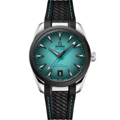 Omega Novedad Seamaster Aqua Terra 150M 38 mm, acero con pulsera de caucho 220.32.38.20.03.001